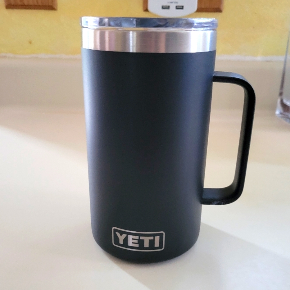 YETI Black Insulated Mug